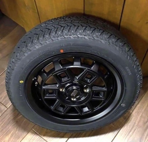 軽自動車用★新品★14インチ★ブラック★155/65R14★A/T★ジオランダー