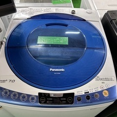 早い者勝ち大セール‼️‼️＋ご来店時、ガン×2お値引き‼️Panasonic(パナソニック) 2013年製 7.0kg 洗濯機🎉