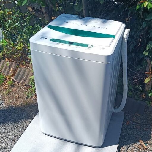 ★お届け可!!★ ヤマダ 4.5㎏ 全自動洗濯機 YWM-T45A1 2017年製