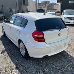 BMW 116i 全国名義変更代行致します 車検令和7年4月 78000キロ ホワイト 2010年(平成22年)  総額250000円の画像