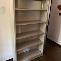 金属製5段書棚