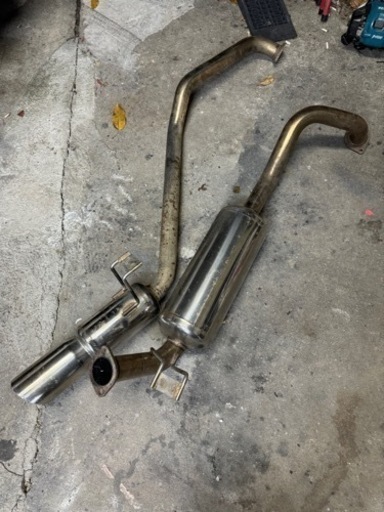 ランクル　ランドクルーザー80  SUXONマフラー