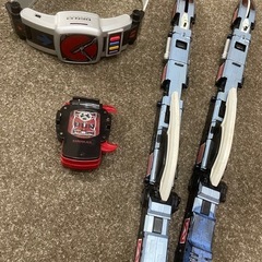 決定仮面ライダー電王セット、ベルト動作確認済、他ジャンクあり 