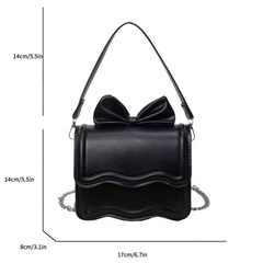 🤍新品　リボン𝟐wayバッグの画像