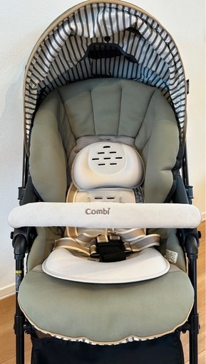【コンビ】A型B型ベビーカー（スゴカル　4キャス　compact）【説明書あり】
