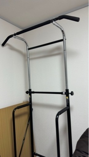 筋トレ用具セット(懸垂台、ベンチ台、可変式ダンベル)