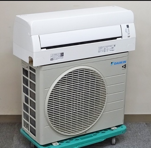 【取引完了】(38)DAIKIN【S25XTCXS】ダイキン ストリーマ空気清浄 風ないス フィルター自動掃除 ルームエアコン おもに8畳用 2020年製 取付販売