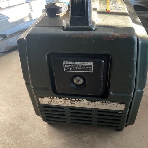 商談中ホンダ発電機
