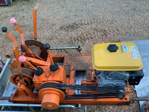 売約済み⚠️ジグザク滑車20個付‼️ウインチ・集材機・林業・原木