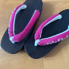 【値下げ】下駄 バック セットの画像