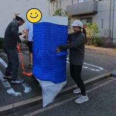 【フリーザー】大宰府市へ重量冷凍専用庫２Ｆ上げ設置運搬ご依頼行っ...