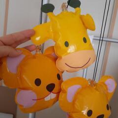 プ－ルで。オモチャセット😃🎶の画像