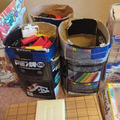 ドミノ、BIG黒ひげ危機一髪、将棋　水彩道具　画用紙　レク用品の画像