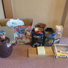 ドミノ、BIG黒ひげ危機一髪、将棋　水彩道具　画用紙　レク用品