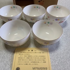 【新品未使用】美濃焼　翔山　しょうざん　お雛様　湯呑み　5客の画像