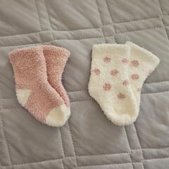 女の子ベビー冬用靴下　