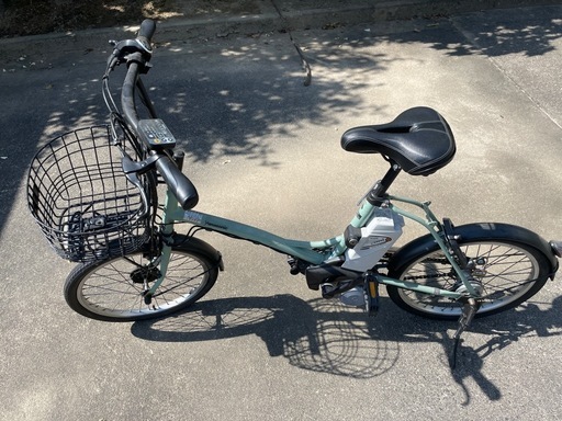 パナソニック　電動アシスト自転車　動作確認済 シュガードロップ　グリーン