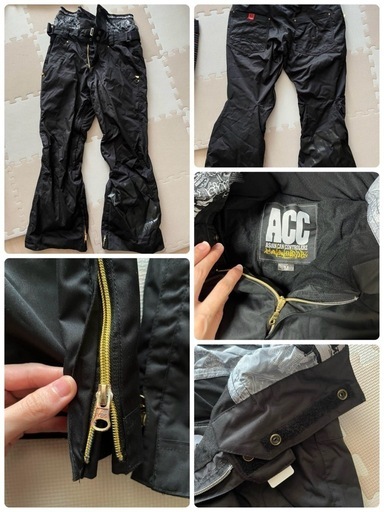 【早め希望・極美品】ACCスノーボードウェア