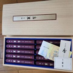 線香（桐箱入り）の画像