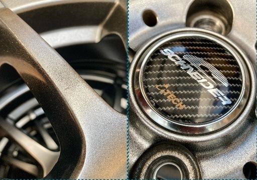 「商談中」㊸155/65R14 新品ブリヂストンタイヤ4本と中古美品ホイールとナット付き