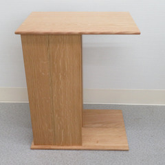 AZUMAYA 東谷 サイドテーブル 天然木 MTK-301NA 未使用品の画像
