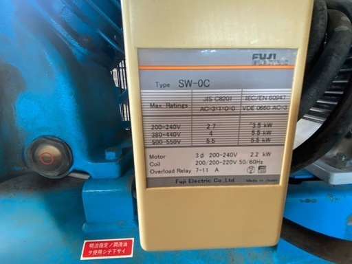 Meiji 200vコンプレッサー