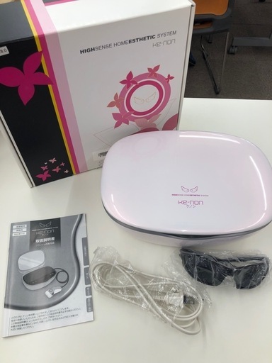 ケノン　フラッシュ式脱毛器 美品 ケノン フラッシュ式脱毛器 ver.7.1