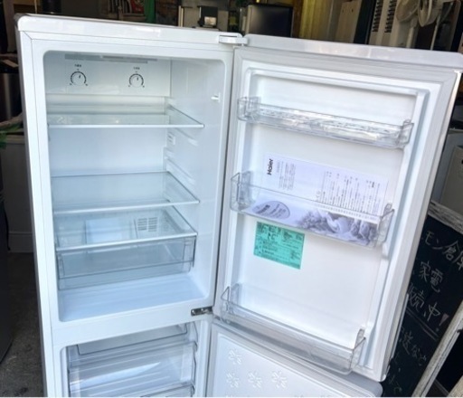 札幌市内配送可 20年製 Haier ハイアール 173L 2ドア冷蔵庫 JR-NF173B 右開き
