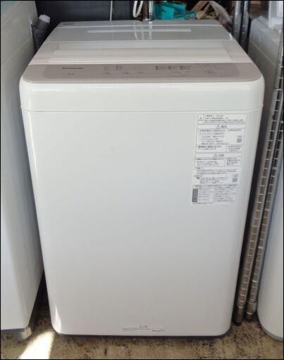 【￥25000-】パナソニック 全自動電気洗濯機 2022年製 6kg