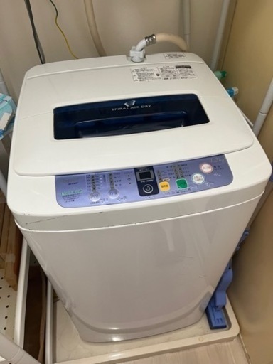 【購入者決定済み】縦式洗濯機　4.2kg