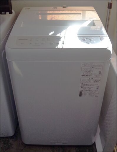 【￥29000-】パナソニック 全自動電気洗濯機 NA-F6PB1 2023年製 6kg