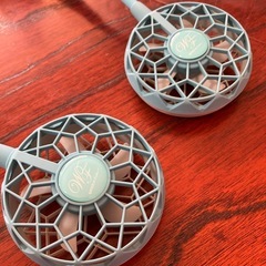 夏　夏グッズ　SPICE 携帯扇風機 ミニ扇風機 WFAN 首かけ扇風機 扇風機 hands-free ハンズフリー　の画像