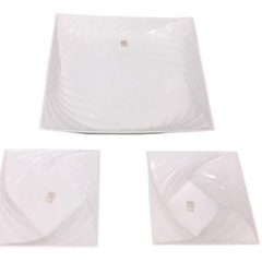 Do-022前畑陶器白磁大皿小皿小鉢11点セット　庫山窯　銀河