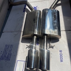 30系セルシオ マフラー リアピース＆中間パイプセット【車検対応】