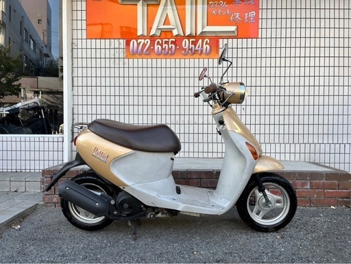 ★5万円　レッツ4パレット　セル1 実働車　スズキ　レッツ4 レッツ　原付　スクーターCA41A FI インジェクション