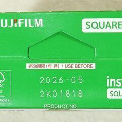 ☆富士フイルム instax SQUARE 20枚入【未使用】の画像