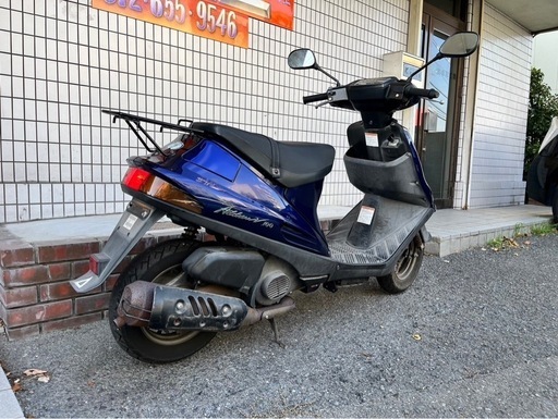 ★77000円　アドレスv100 CE13A 最終モデル！セル1 実働車　バッテリー新品！リアタイヤ新品！アドレス　小型　スクーター　2スト　