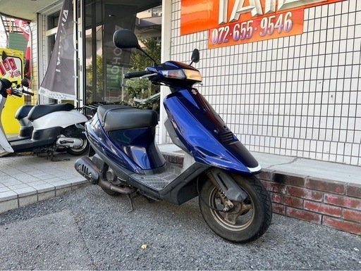 ★77000円　アドレスv100 CE13A 最終モデル！セル1 実働車　バッテリー新品！リアタイヤ新品！アドレス　小型　スクーター　2スト　