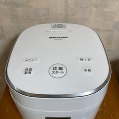 SHARP  炊飯器　2022年製の画像