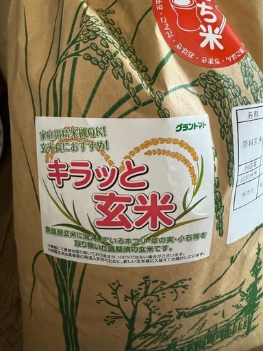 もち米　玄米　10kg