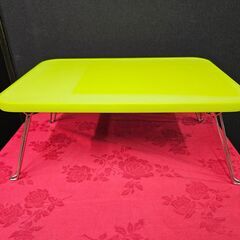 折テーブル　小さい折テーブル　浮きあります　サイズ約45cm×3...