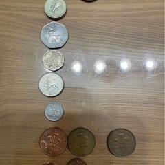 ★8/13～16お取引限定★イギリス旧紙幣&旧硬貨、オーストラリア硬貨セット　コイン　古銭の画像