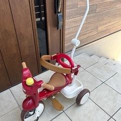 【美品】三輪車 レッド iimo TRICYCLE 2 #02