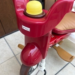 【美品】三輪車 レッド iimo TRICYCLE 2 #02の画像