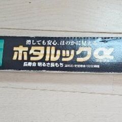 ホタルック20形2本入り　9月6日迄