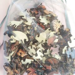 ウッドパズル（リス）　※中古品の画像