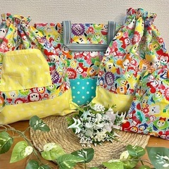 ★配送、オンライン決済可★入園 入学準備  ハンドメイド 巾着 ...