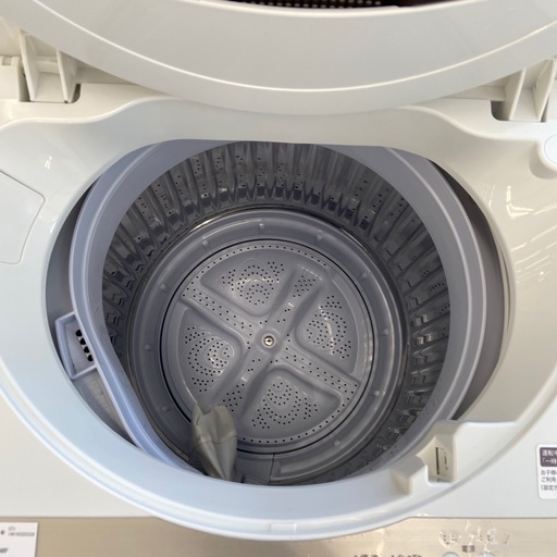 大阪府内配送設置無料！SHARP全自動洗濯機 ES-GE6F-J-W 6.0kg