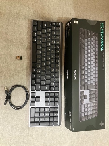 【未使用に近い】ロジクール KX850FL MX MECHANICAL 赤軸