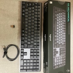 【未使用に近い】ロジクール KX850FL MX MECHANICAL 赤軸